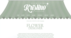 Desktop Screenshot of floristinokristino.cz